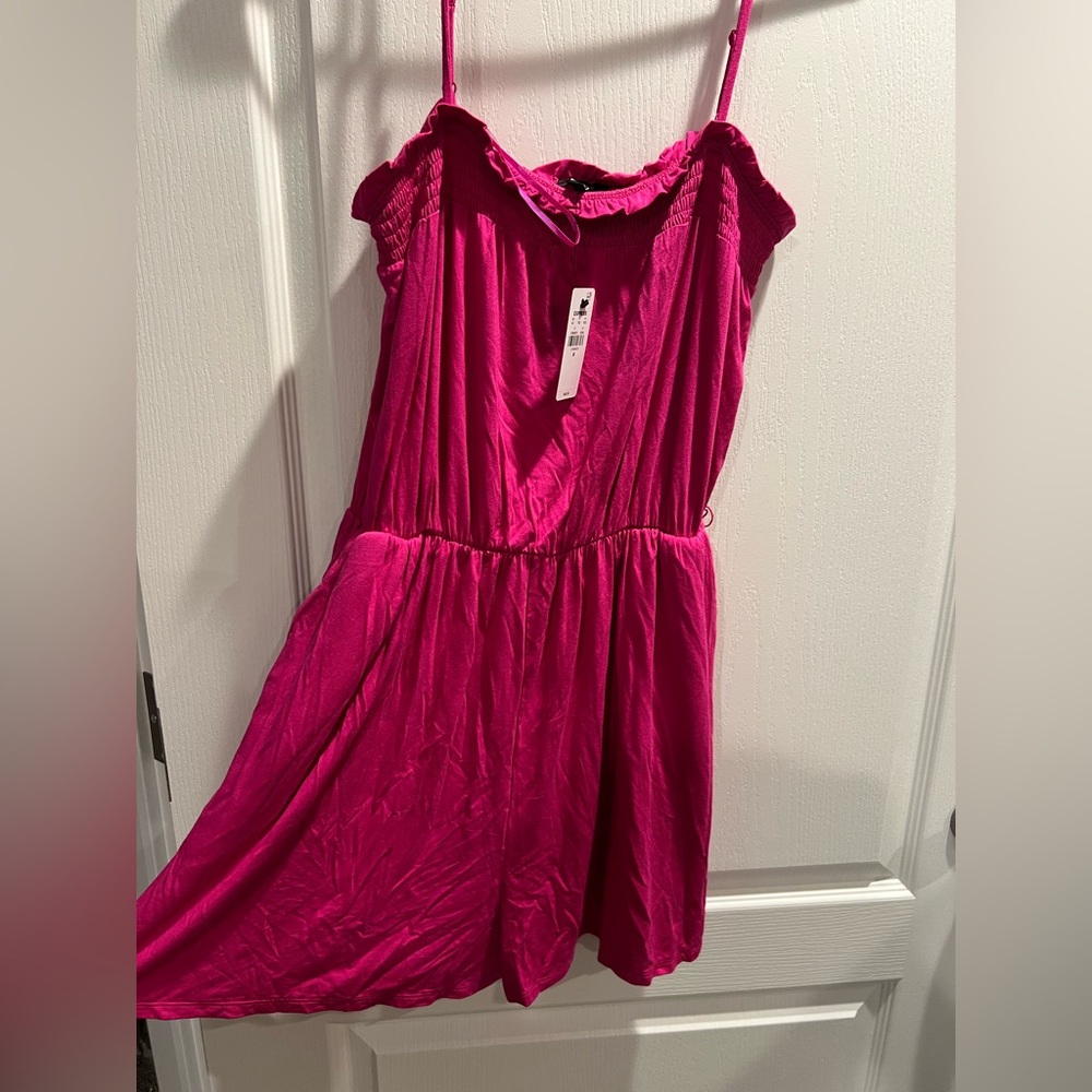 Express Fuchsia Midi Skirt